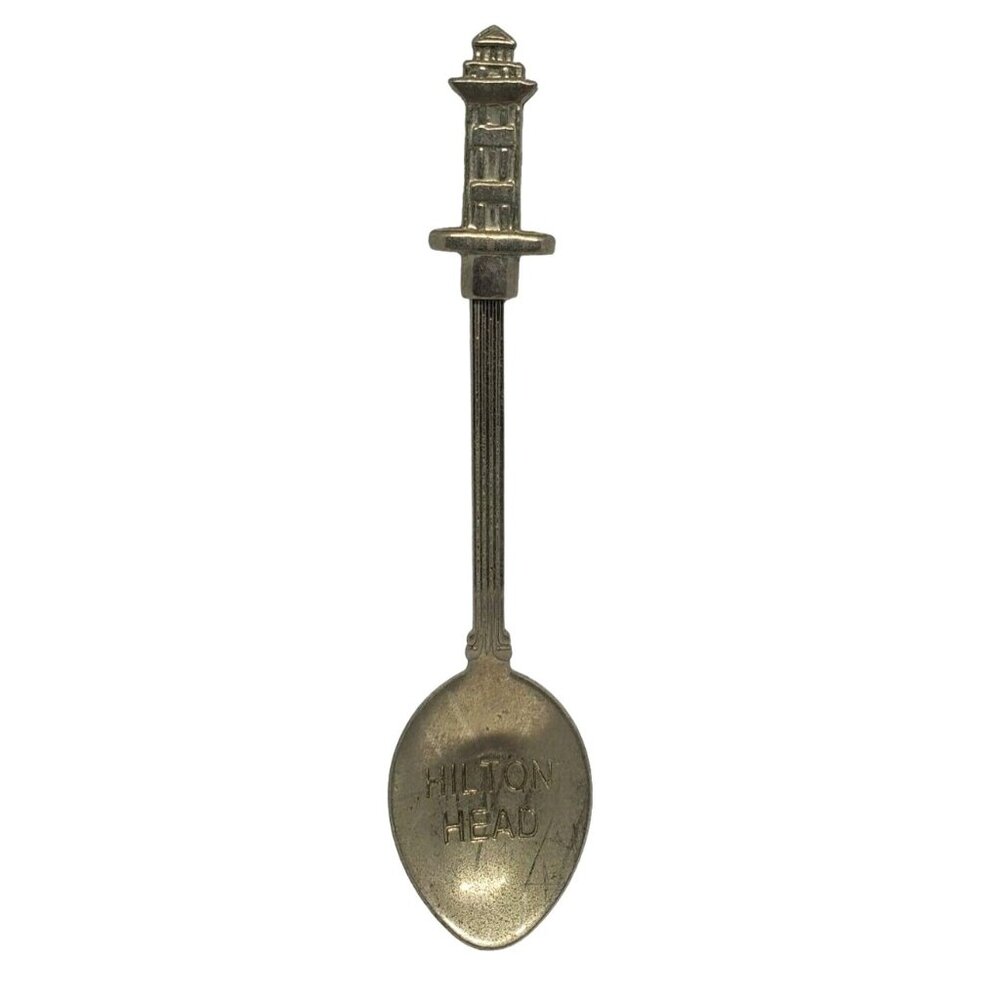 Pewter Hilton Head Embossed Mini Spoon Home Décor